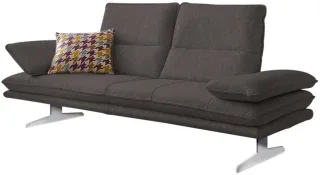 W.SCHILLIG 2-Sitzer "broadway, Designsofa mit tollem Sitzkomfort" Sitztiefenverstellung, Kopfteil- & Seitenteilverstellung, Breite 216cm