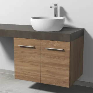Sanipa Waschtischunterbau mit Türen 2morrow (G2362) 510x700x520 Eiche-Kansas, G236259 G236259