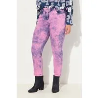 Ulla Popken Regular-fit-Jeans Boyfriend-Jeans Stretch weites Bein