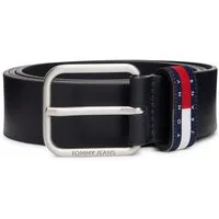 Tommy Jeans Ledergürtel TJM RYAN 3.5 cm breit mit Logo auf Gürtelschlaufe