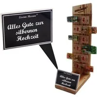 Eiserne Reserve® Geschenkbox Alles Gute zur Silbernen Hochzeit - Eiserne Reserve Mausefalle Premium