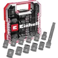 Einhell Steckschlüssel Impact Bit- und Steckschlüssel-Set 1/2 109283