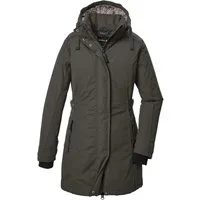 G.I.G.A. DX by killtec Parka GW 70 WMN PRK Wind- und wasserdichter Damenparka, atmungsaktiv, mit Fleece.