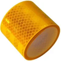 LAS Anhängerkupplung LAS Reflektorband 55mm gelb selbstklebend 2 m