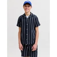 Jack & Jones Junior Kurzarmhemd JORCOBA STRIPE RESORT SHIRT SS SN JNR