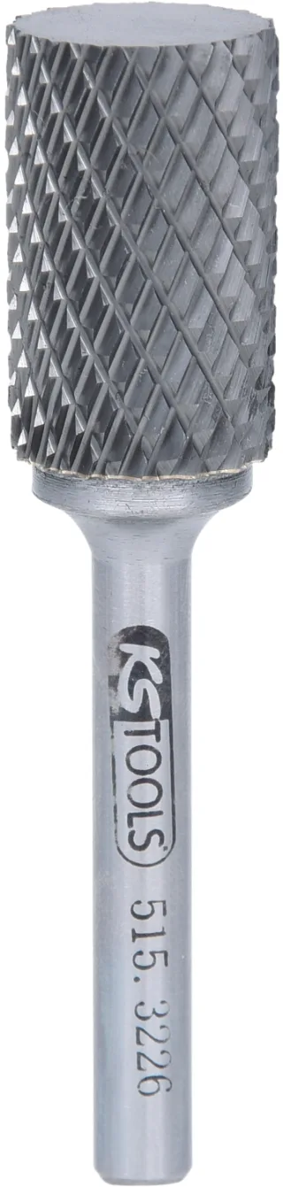 KS Tools HM Zylinder-Frässtift Form A ohne Stirnverzahnung - 515.3226