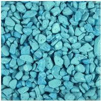 Eurosand 2.0 GmbH Aquarienkies Farbige Dekosteine 5-12mm, Bunte gerundete Steine Deko, 1kg