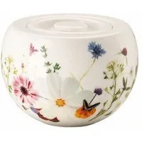 Rosenthal Zuckerdose Zuckerdose 6 P. Brillance Grand Air, Bone China, (1-tlg), Zuckerdose, Ø10,5cm, Bone China