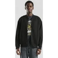 QS Sweatjacke Sweatshirt Jacke Bomberjacke in Veloursoptik