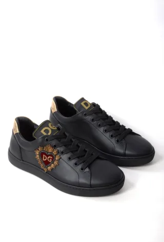 Dolce & Gabbana Men Embroidered Low-top Sneakers