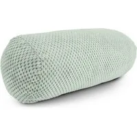 Amilian Nackenrolle 15x40 cm Nackenrollenbezug & Bettrolle - weiche Kissenrolle XXL, Kissen mit Bezug, Bettrolle mit abnehmbarem Bezug, abnehmbar, formstabil, waschbar 30°C