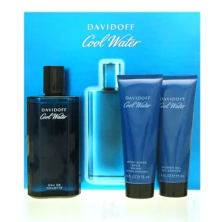 Davidoff Cool Water Man Set - EDT 125 ml + AS 75 ml + SG 75 ml