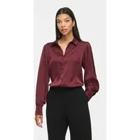 Vila Langarmbluse VIENNA RAVENNA L/S BALLOON SHIRT - NOOS Kunstfaser, regular fit