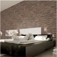INDO 3D Wandpaneel Driftwood Hevea, BxL: 20,00x56,00 cm, 0,11 qm, (Packung mit 1.01 qm, Versandkostenfreie Lieferung) schallreduzierende Wandverkleidung mit 3D-Effekt