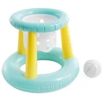 Intex Aufblasbare Schwimmfigur Wasserspiel Floating Hoops Basketballkorb türkis 67x55cm, inkl. Ball
