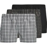 Jack & Jones Boxershorts 3er Pack Milano (Spar-Set, 3-St) Boxershorts - Baumwolle - ohne Eingriff - Atmungsaktiv