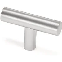 Prima-Online Möbelgriff 1x Schrank Schublade Türgriff Ø: 12 mm Zieht Griffe mit Schrauben 50mm
