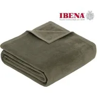 Wohndecke Luxus, IBENA, verschiedene Größen, uni, Kuscheldecke, Premium, made in Europe!
