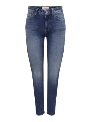 ONLY - ONLBLUSH MID SK ANK RW DNM REA194 NOOS medium blue denim - Gr. - S/32