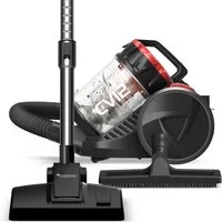 TurboTronic by Z-Line Bodenstaubsauger brachiale 18 kPa Saugleistung Zyklon Staubsauger HEPA Filter, 700 W, Beutellos, Zyklon-Sauger für Teppich & Hartboden, 2,5 l Behälter, ohne Beutel