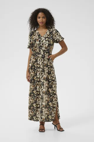 Kleid Regular fit Leopard Print