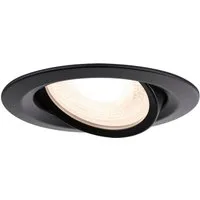 Paulmann LED Einbauleuchte Nova Plus 1x35W Schwarz matt/Alu Zink, ohne Leuchtmittel