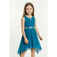bonprix Chiffonkleid für festliche Anlässe, ärmellos, Regular Fit