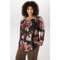 Aniston PLUS Carmenshirt in modischen Blumenprint - NEUE KOLLEKTION