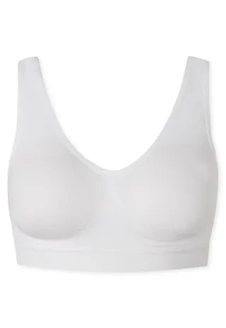 SCHIESSER - Bustier mit herausn. Pads weiss - Gr. - XL