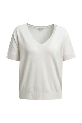 Milano Italy - v-neck sleeveless pullover sand - Gr. - XXL
