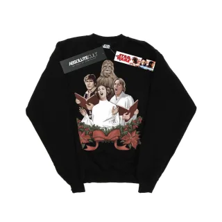 Star Wars - "Christmas Carols" Sweatshirt für Herren (Schwarz)