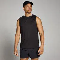 MP Herren Tempo Tanktop mit Gittertextur – Verwaschenes Schwarz - S