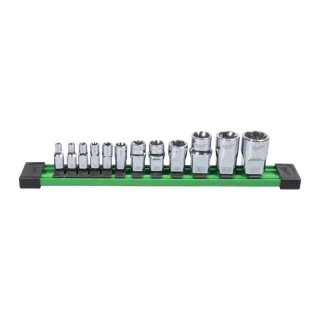 Milwaukee Steckschlüsseleinsatz E-TX E-Torx,12 -teiliges Set - 4932498799