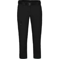 Bergson Outdoorhose MENA 7/8 (slim) vielseitige Damen 7/8 Wanderhose, Normalgrößen, schwarz