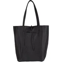 MIRROSI Shopper aus Echtleder / Wildleder, Made in Italy, Henkeltasche Tasche (Einkaufstasche in vielen trendigen Farben), Tragetasche (38x38x16cm) mit Stauraum A4 Ordner