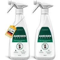 Silberkraft Insektenspray Ameisenspray, hochwirksames Mittel gegen Ameisen in Haus & Garten, 500 ml, Effektive Ameisenabwehr, Langzeitschutz, Höchste Qualität, 2-St., Sofort & Langzeitwirkung, Vielseitige Anwendung, Made in Germany, Sofort & effektiv