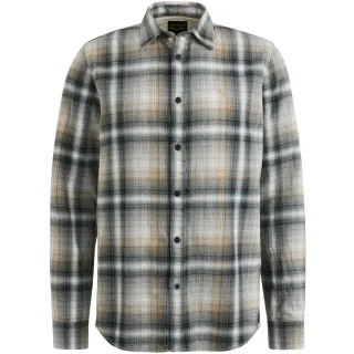 PME Legend - Twillhemd mit Karomuster blau - Gr. - XXXL