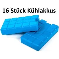 ConnaBride Plastics Limited Kühlakku Conna Bride Kühlakkus 16x400ml Kühlelemente Kühlbox Icepack Eisbox The