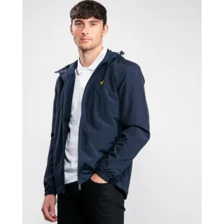 Lyle & Scott Herren Jacke mit Kapuze und Reißverschluss