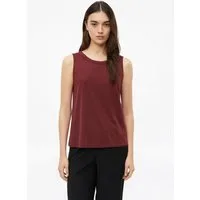 s.Oliver Muscleshirt T-Shirt Jersey-Top mit Rundhalsausschnitt und Rückendetail