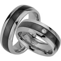 Trauringe123 Trauring Hochzeitsringe Verlobungsringe Trauringe Eheringe Partnerringe aus Edelstahl - JE55