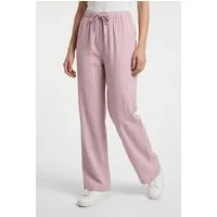 ONLY Schlupfhose ONLGOA MW LINEN BL PULL-UP PANT CC PNT mit Leinen