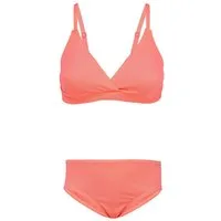 Aquarti Bustier-Bikini Aquarti Mädchen Bikini Set Bustier Bikinislip Zweiteiliger Badeanzug