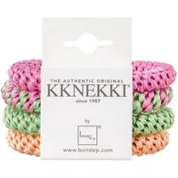 Grußkarte Kknekki Haargummi – Modische & haarschonende Accessoires Pink, Orange