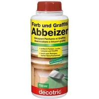 decotric® Farb & Graffiti Abbeizer 750 ml Entferner für Farben & Lacke Lackreiniger (Universelles Abbeizmittel zur kraftvollen Entfernung)