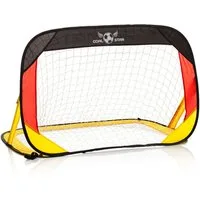 Goods+Gadgets Fußballtor Popup Fußballtor–Automatik Fußballtor für Kinder & Garten 120x80x80 cm (2 St)