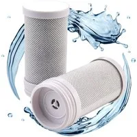HOMELODY Küchenarmatur-Filterkopf Wasserreiniger Filterelement Wasserhahn Filterelement 2er-Pack
