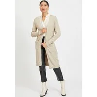 Vila Longstrickjacke VIRIL LONG L/S KNIT CARDIGAN - NOOS in knielanger Form