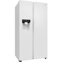 Haier Side-by-Side HSW79F18DIGW, 177,5 cm hoch, 90,5 cm breit, Eis- und Wasserspender, My Zone Plus, hOn-App