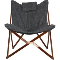Lesli Living Faltstuhl Schmetterlingsstuhl Stuhl Sessel Faltstuhl Regie Stuhl 73x85x98cm